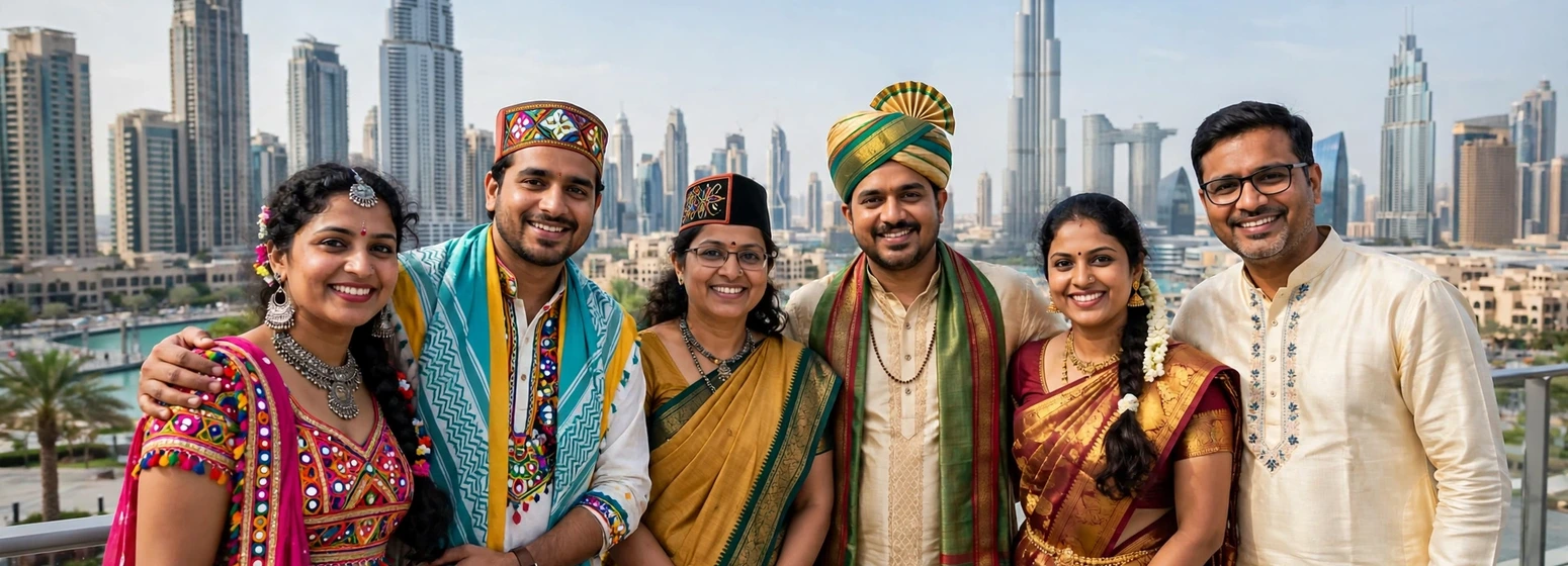 Which Indian Community Is More In Dubai?