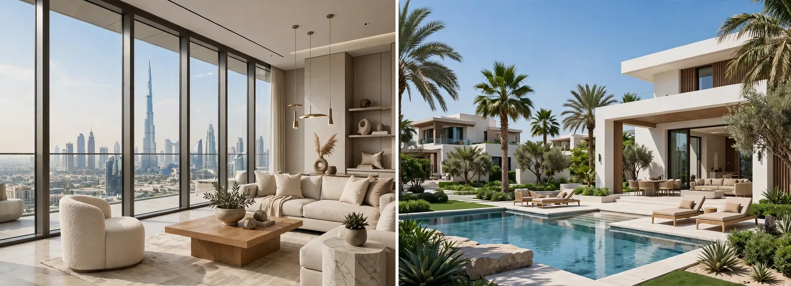 Is It Better To Invest In Apartment Or Villa In Dubai?