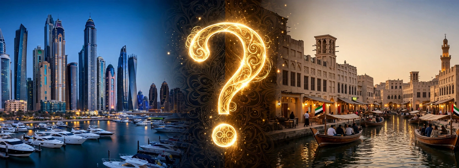 Is Dubai Marina And Dubai Creek The Same?