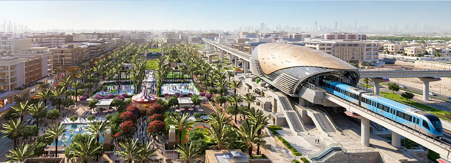 What Is The Nearest Metro Station To Town Square Dubai?