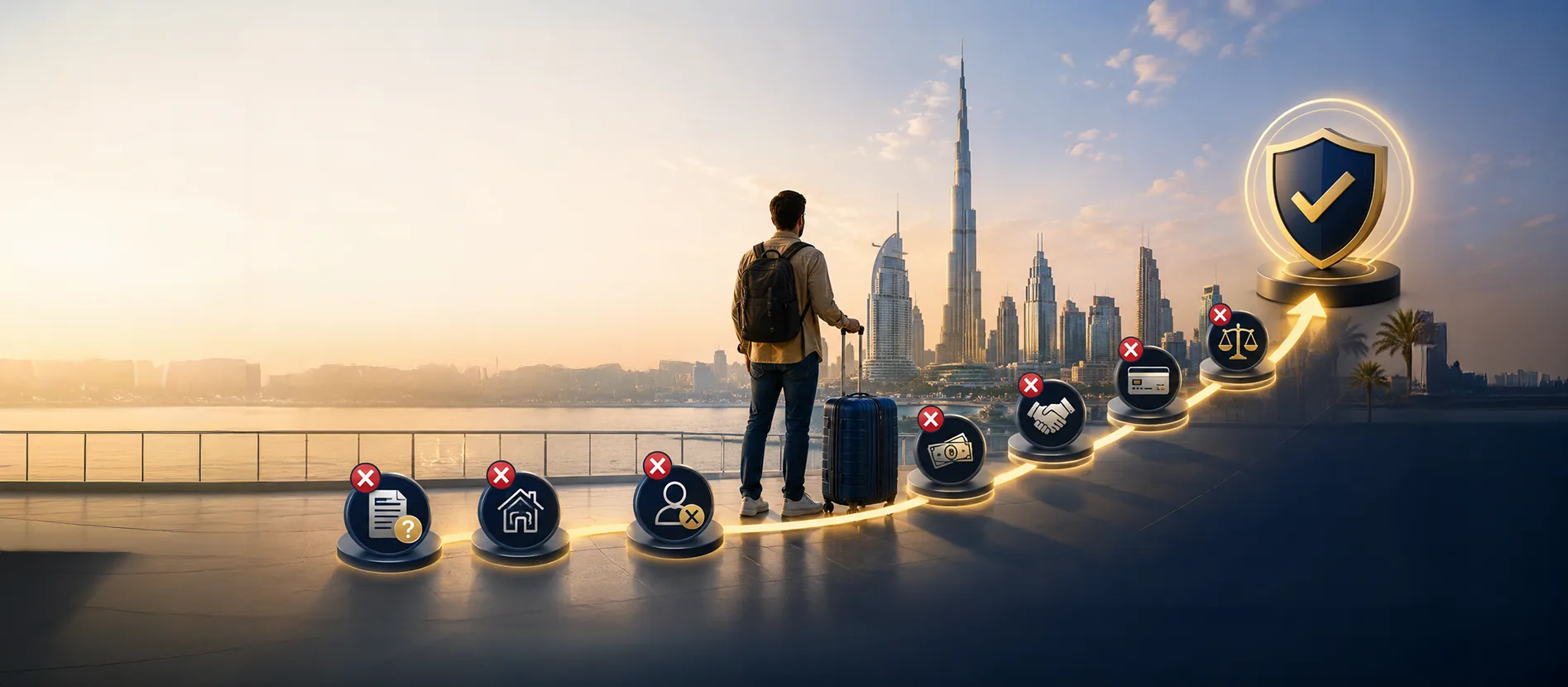 7 Mistakes New Dubai Arrivals Make in 2026 (And the Advisor's Sequence to Avoid Them)