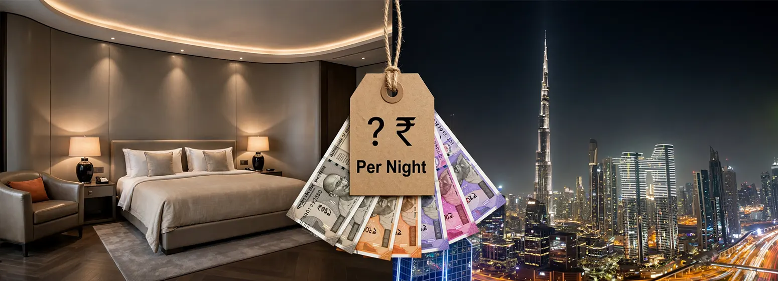 How Much Is The Burj Khalifa Room Per Night In Indian Rupees?